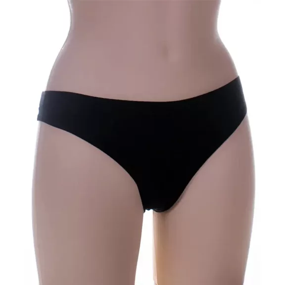 Lemila lézervágott tanga fekete Lemila lézervágott tanga fekete