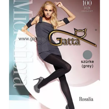 Gatta vastag harisnya szürke 100D Rosalia