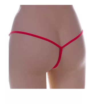 Flower alul nyitott spagettipántos női bugyi