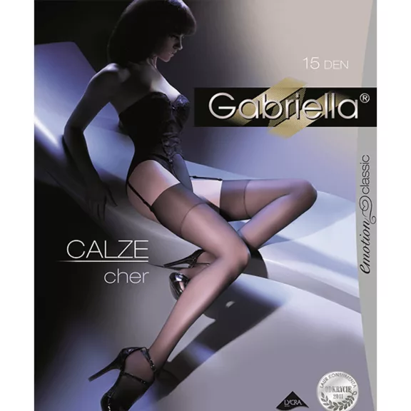 Gabriella fekete combfix harisnyatartóhoz Calze cher Gabriella fekete combfix harisnyatartóhoz Calze cher