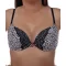 Lemila ocelot mintás super push up melltartó A