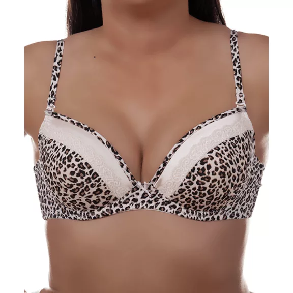 Lemila ocelot mintás push up melltartó A Lemila ocelot mintás push up melltartó A