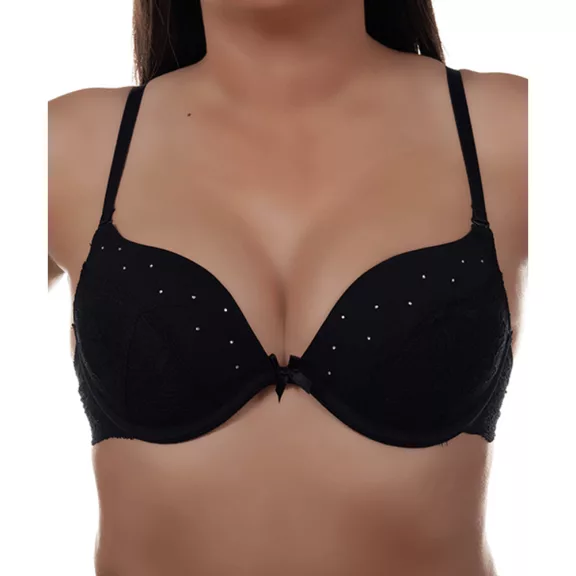 Lemila super push up melltartó fekete C Lemila super push up melltartó fekete C