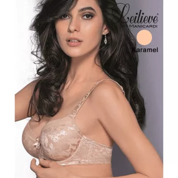 Leilieve melltartó caramel D kosár 7743