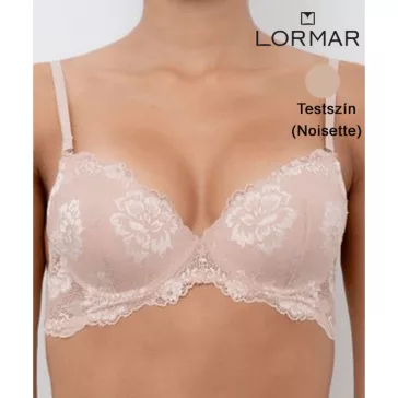 Lormar Prestige gél push up melltartó nude C kosár