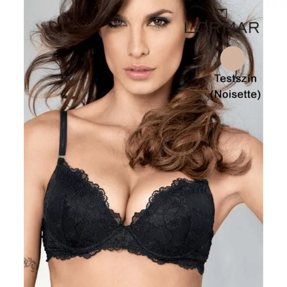 Lormar Prestige gél push up melltartó nude C kosár
