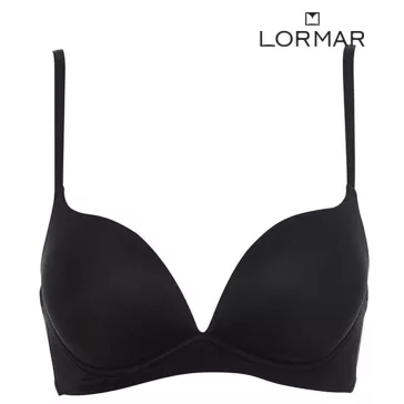   Lormar merevítő nélküli push up melltartó nude Desiderio B kosár