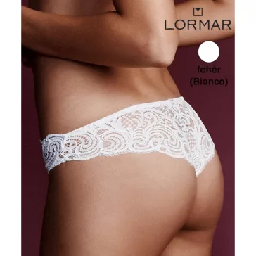   Lormar brazil bugyi  fehér csupa csipke Frizzante Brasiliana