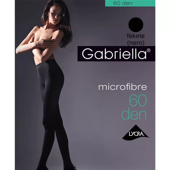 Gabriella harisnya microfibre fekete 60 den Gabriella harisnya microfibre fekete 60 den