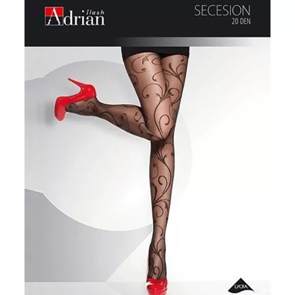 Adrian fekete mintás harisnya Secession Adrian fekete mintás harisnya Secession