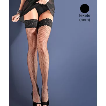 Gabriella fekete necc combfix Erotica Calze 151