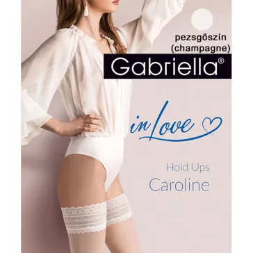 Gabriella combfix pezsgőszínű Caroline