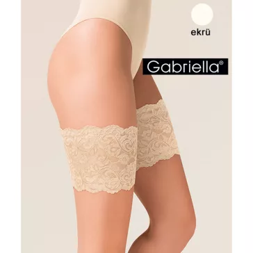 Gabriella ekrü combvédő csipke