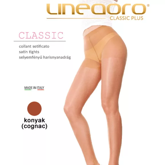 Lineaoro egyszínű harisnyanadrág cognac 20d Classic Lineaoro egyszínű harisnyanadrág cognac 20d Classic