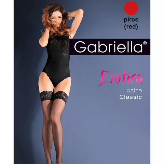 Gabriella piros combfix Erotica Calze Classic Gabriella piros combfix Erotica Calze Classic
