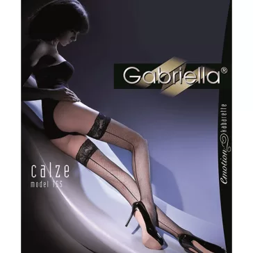 Gabriella fekete necc combfix Calze 155 kabarette