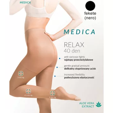 Gabriella kompressziós alakformáló harisnya Relax 40Den