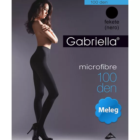 Gabriella vastag harisnya fekete 100 den Gabriella vastag harisnya fekete 100 den