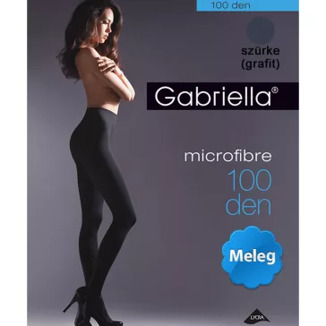 Gabriella vastag harisnya sötétszürke 100 den
