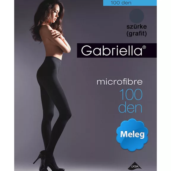 Gabriella vastag harisnya sötétszürke 100 den Gabriella vastag harisnya sötétszürke 100 den