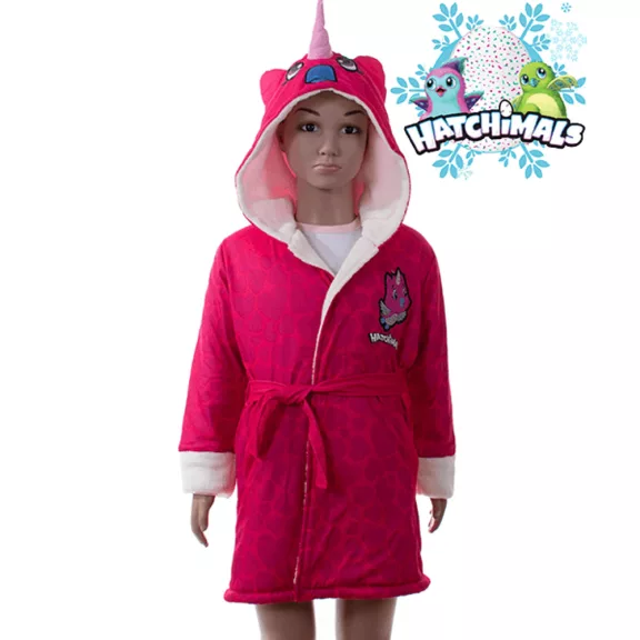 Hatchimals gyerek pihe puha köntös málna Hatchimals gyerek pihe puha köntös málna