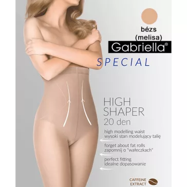 Gabriella koffeines alakformáló harisnya High Shaper 20Den