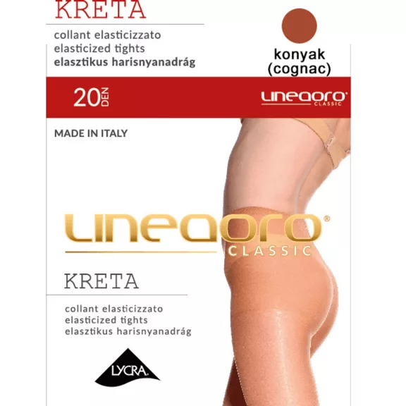 Lineaoro női harisnya cognac 20 den Kreta Lineaoro női harisnya cognac 20 den Kreta