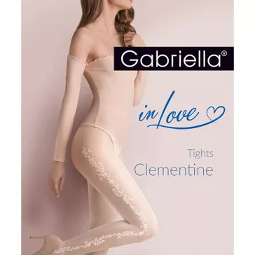 Gabriella harisnya törtfehér Clementine 20 den