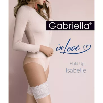 Gabriella combfix natural ekrü csipkével Isabelle