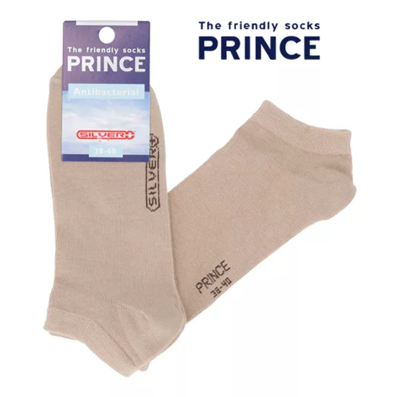 Ezüstszálas titokzokni bézs Prince Ezüstszálas titokzokni bézs Prince