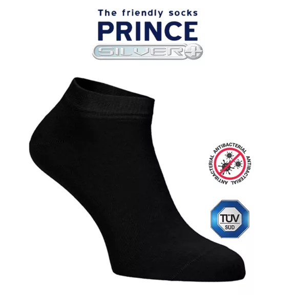 Ezüstszálas titokzokni fekete Prince Ezüstszálas titokzokni fekete Prince