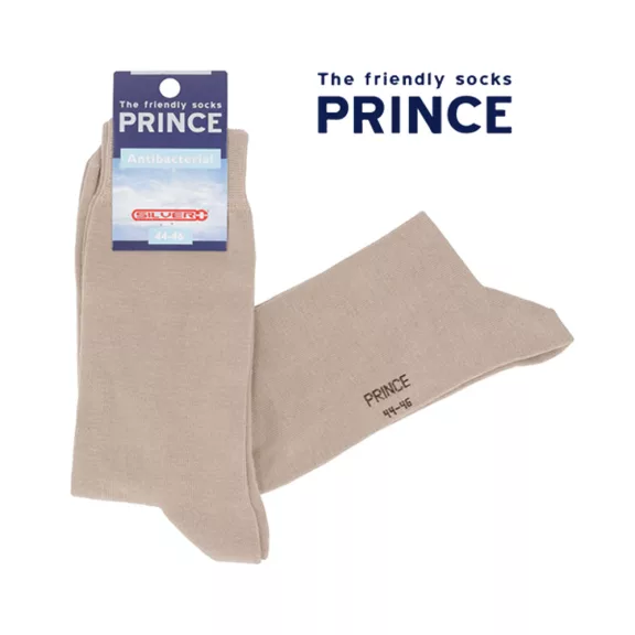 Ezüstszálas zokni bézs Prince Ezüstszálas zokni bézs Prince