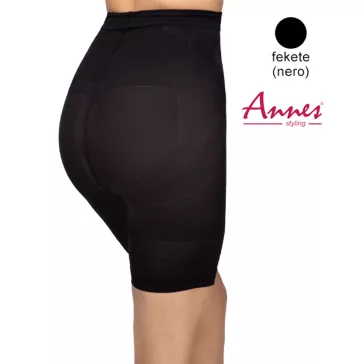 Annes alakformáló short fekete Super Slim 140den