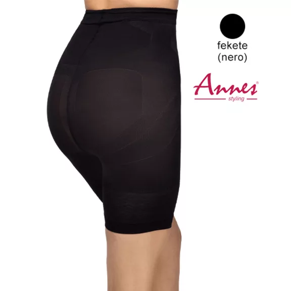 Annes alakformáló short fekete Super Slim 140den
