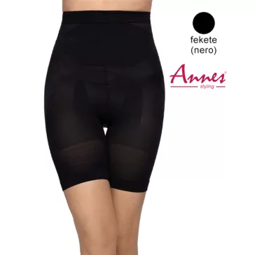 Annes alakformáló short fekete Super Slim 140den