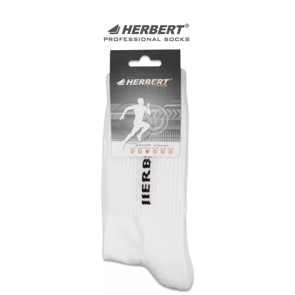 Herbert Active félfrottír sportzokni fehér Herbert Active félfrottír sportzokni fehér