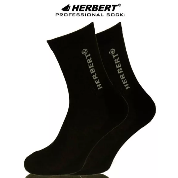Herbert Active félfrottír sportzokni fekete Herbert Active félfrottír sportzokni fekete