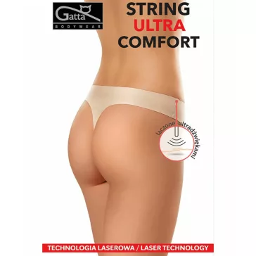 Gatta bugyi bézs String Ultra Comfort