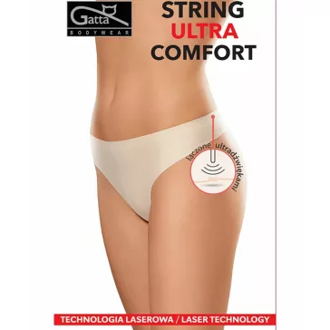 Gatta bugyi bézs String Ultra Comfort