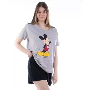 Minnie rövidnadrágos pizsama szürke