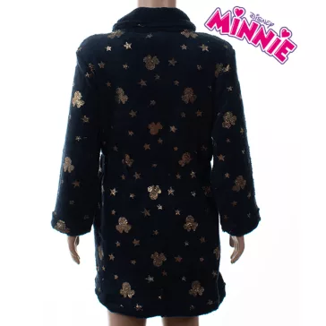 Minnie gyerek pihe puha köntös sötétkék