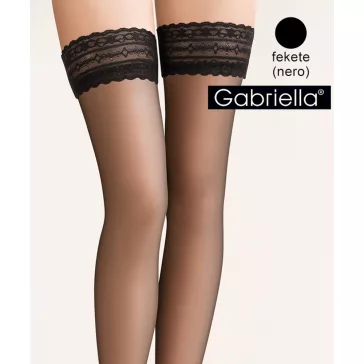 Gabriella fekete combfix Calze 8 den