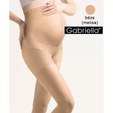 Gabriella kismama harisnyanadrág Mamma 20 den bézs
