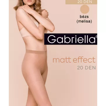 Gabriella alakformáló harisnya bézs 20 den Comfort Matt
