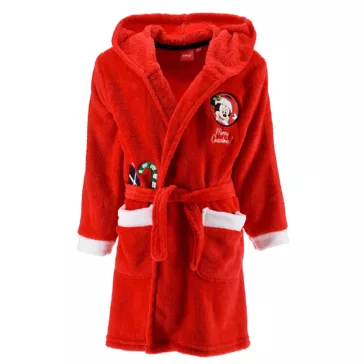 Minnie Mickey egér gyerek pihe puha köntös piros