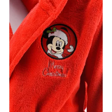 Minnie Mickey egér gyerek pihe puha köntös piros