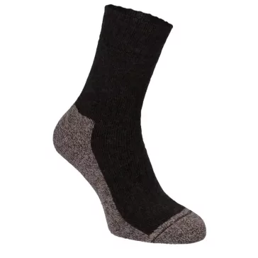 Outdoor merino gyapjú vastag zokni fekete Prince