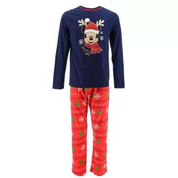 Minnie női pamut pizsama karácsony mintás
