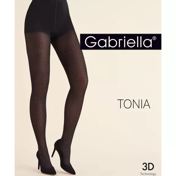 Gabriella mintás vastag harisnyanadrág Tonia 60 den