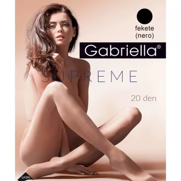 Gabriella fekete harisnya Supreme 20den
